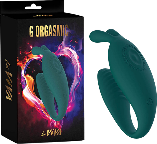 LaViva G-Orgasmic Vibrator 3 Vibration Modes Dual Motors Rechargeable