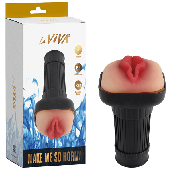 LaViva Make Me So Horny Masturbator Realistic T-Skin Material