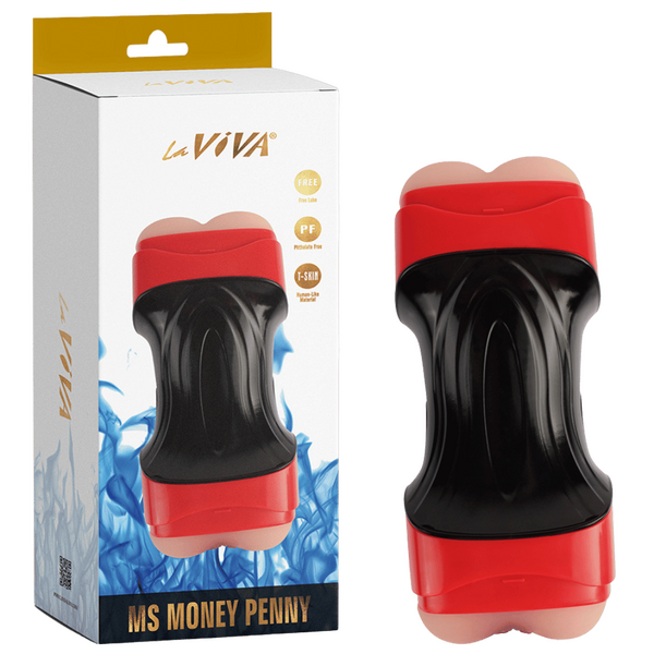 LaViva Ms Money Penny Lifelike Vagina & Ass Masturbator Realistic T-Skin Material