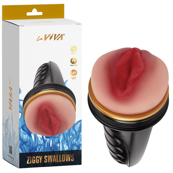LaViva Ziggy Swallows Masturbator Realistic T-Skin Material