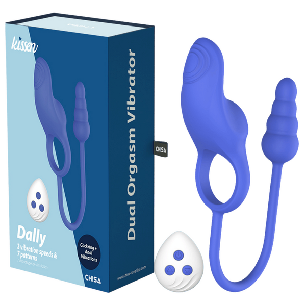 Chisa Dally Dual Orgasm Vibrator 10 Vibration Double Motor Waterproof Rechargeable