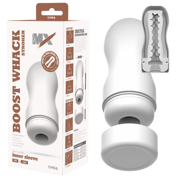Chisa Boost Whack Stroker Super-Soft Sucking Phthalate-Free Latex Free