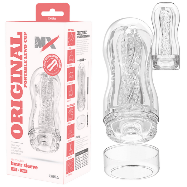 Chisa Original Portable Lewd Cup Super-Soft Sucking Phthalate-Free Latex Free
