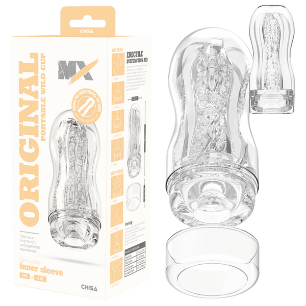 Chisa Original Portable Wild Cup Super-Soft Sucking Phthalate-Free Latex Free