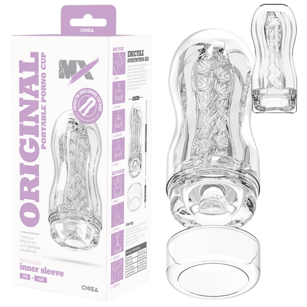 Chisa Original Portable Porno Cup Super-Soft Sucking Phthalate-Free Latex Free