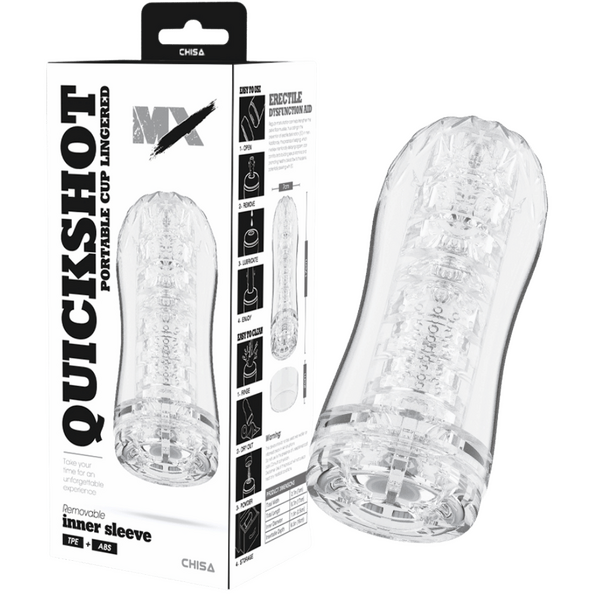 Chisa Quickshot Portable Cup Lingered Super-Soft Sucking Phthalate-Free Latex Free