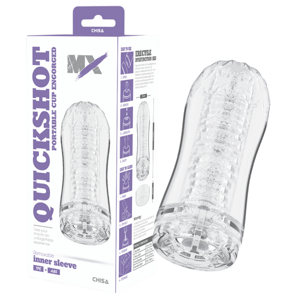 Chisa Quickshot Portable Cup Engorged Super-Soft Sucking Phthalate-Free Latex Free