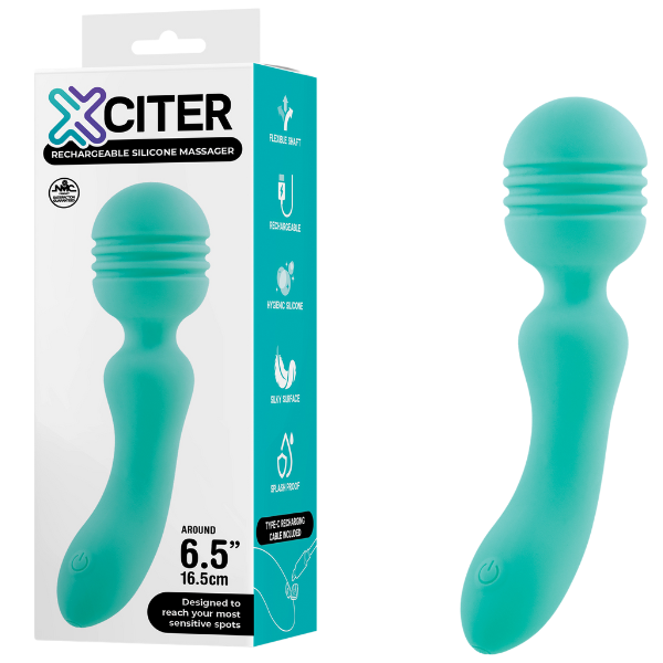 Excellent Power Exciter - Rechargeable Silicone Wand Massager