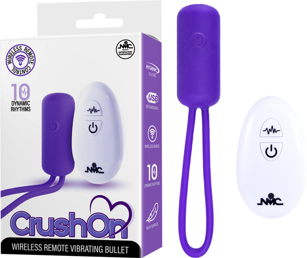 Excellent Power Vibrating Bullet 10 Dynamic rhythms Wireless Remote Rechargeable