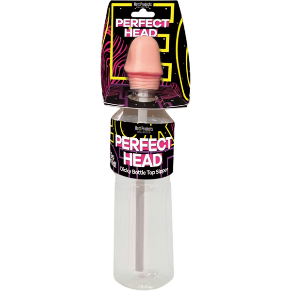 Hott Products Unlimited Perfect Head Bottle Holds 16oz.