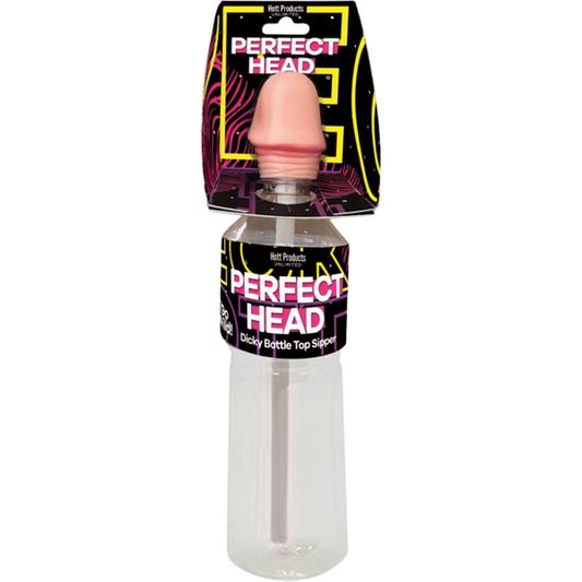 Hott Products Unlimited Perfect Head Bottle Holds 16oz.