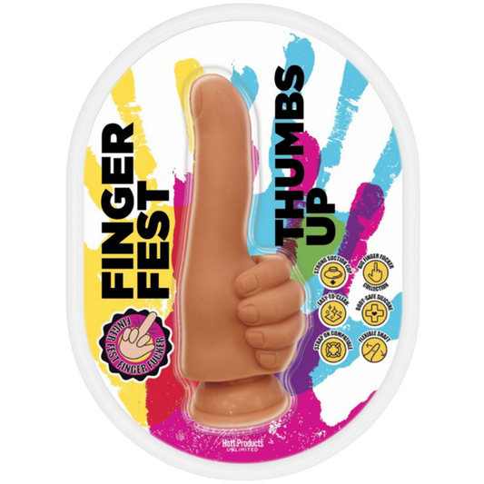 Hott Products Unlimited Thumbs Up - Finger Shaped Dildo