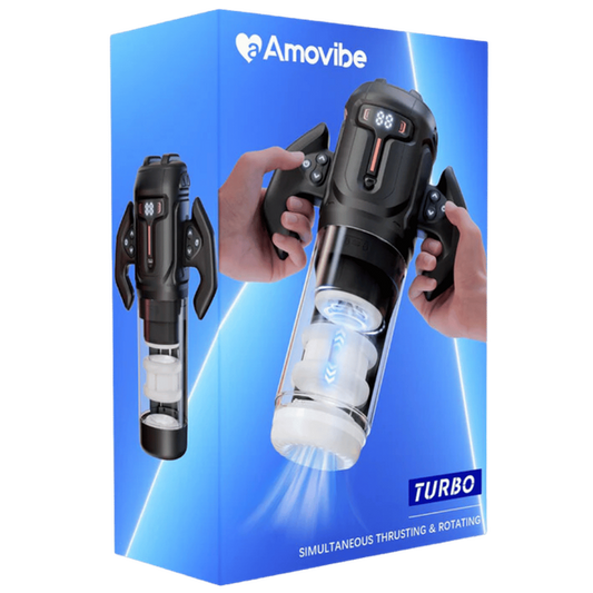 Amovibe Turbo - Thrusting Rotating Male Masturbator - See Description