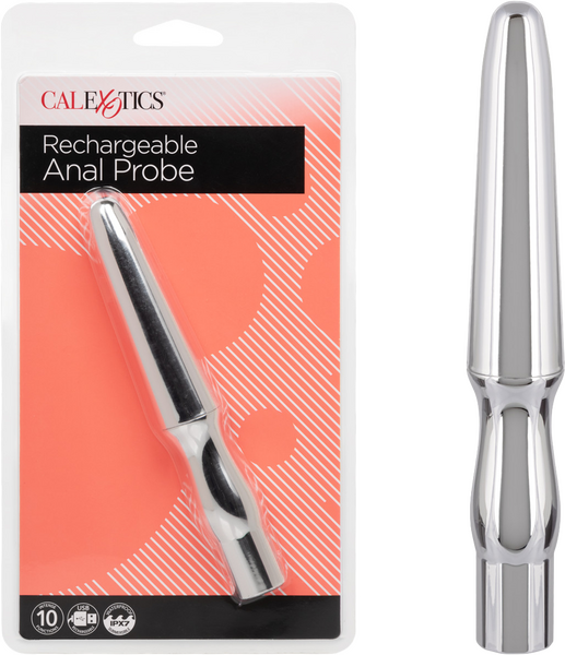 Anal Probe 10 Intense Functions of Vibration Pulsation and Escalation Rechargeable