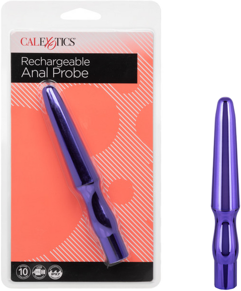 Anal Probe 10 Intense Functions of Vibration Pulsation and Escalation Rechargeable