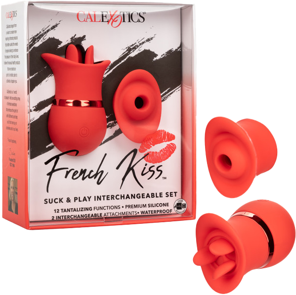 Suck & Play Interchangeable Set 12 Suction Functions Rechargeable