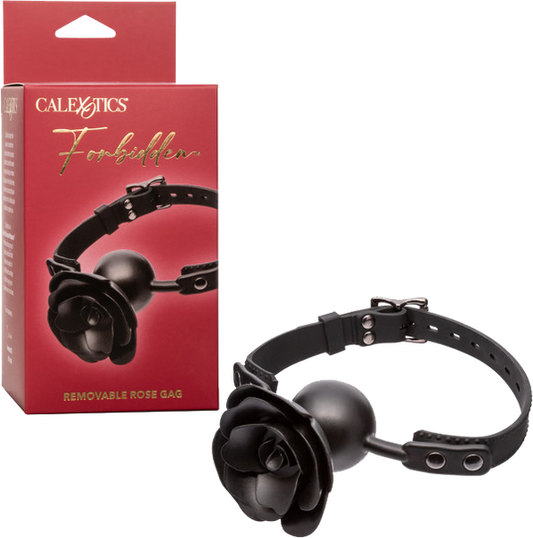 California Exotic Novelties Removable Rose Gag