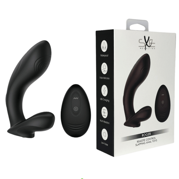 Sxe Novelties Roger - Remote Control Slapping Anal Toy Rechargeable