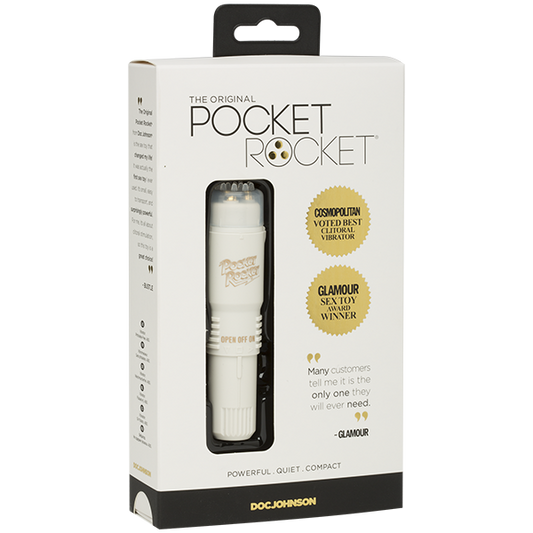 Doc Johnson Pocket Rocket - The Original Discreet Mini-Vibe Powerful Motor