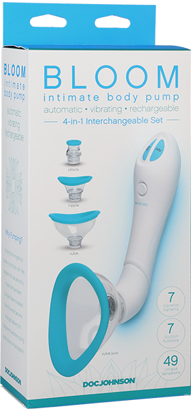 Doc Johnson Intimate Automatic Suction Cup Vibrator 7 Vibration 7 Suction 49 Sensations