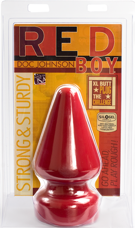 Doc Johnson Red Boy Butt Plug - The Challenge