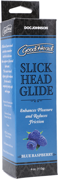 Doc Johnson Slick Head Glide - Strawberry - 4oz