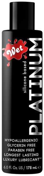 Wet Platinum High Grade Silicone Lubricant - 89ml, 178ml