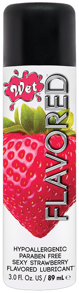 WET Flavored Lubricant - Four Fantastic Flavours - 89ml