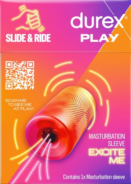 Durex Play Slide & Ride Textured Masturbation Sleeve