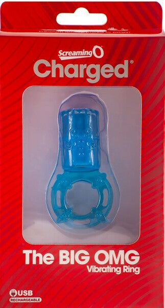Screaming O The Big OMG Vibrating Ring Vertical Motor Maximum Clit Contact Rechargeable