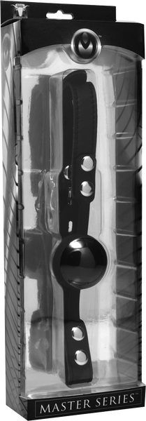 Xr Brands Premium Hush Locking Silicone Comfort Ball Gag