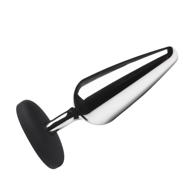 Xr Brands Butt Slut Metal & Silicone Butt Plug