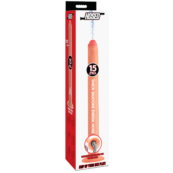 Xr Brands 15" Thick Silicone Enema Hose