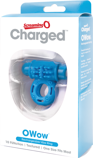 Screaming O OWow Ring 10 Function Deep Rumbling Vooom Technology Rechargeable
