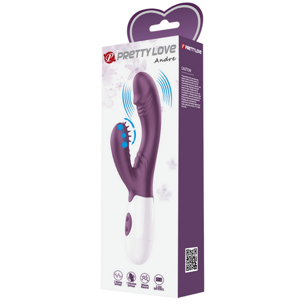Pretty Love Andre Dual Rabbit G-Spot Vibrator