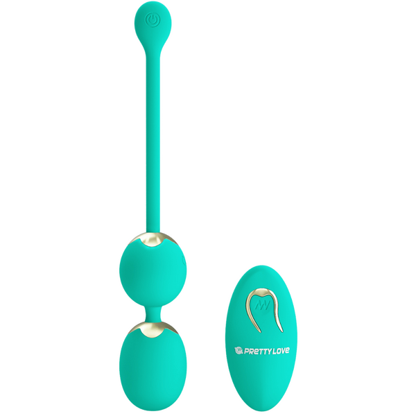 Pretty Love Wilie Dream Chaser Balls 12 Vibration Settings Memory Remote USB Rechargeable