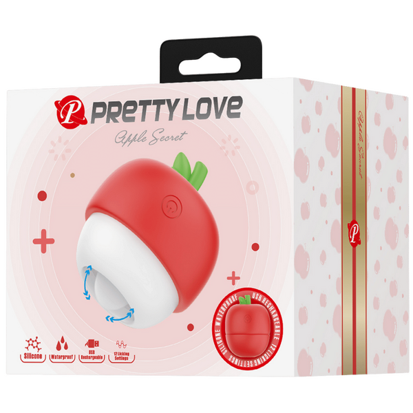 Pretty Love Apple Secret 12 Functions of Licking USB Rechargeable