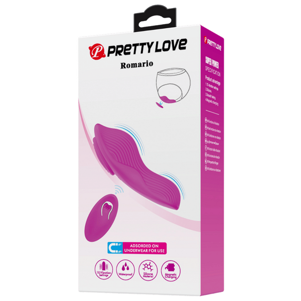 Pretty Love Romario Panty Vibe 10 Vibration Modes Rechargeable