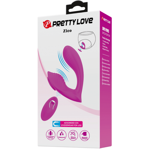 Pretty Love Zico Panty Vibe 10 Vibration Modes Rechargeable
