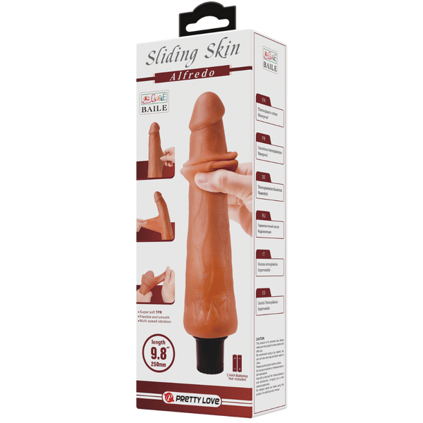Pretty Love Alfredo Vibrating 9.8" Dong