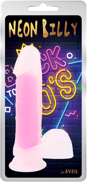 LaViva Neon Billy 7.6"  Plus Free Clean Vibe