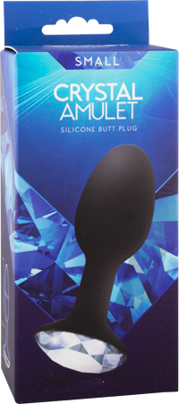 Seven Creations Crystal Amulet Silicone Buttplug - Small