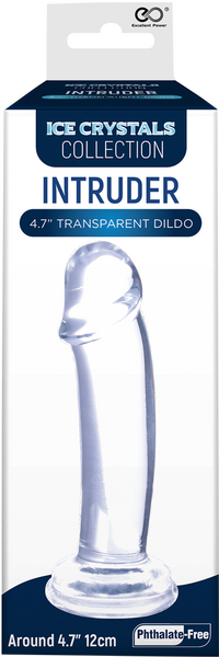 Excellent Power Intruder 4.5" Transparent Dildo