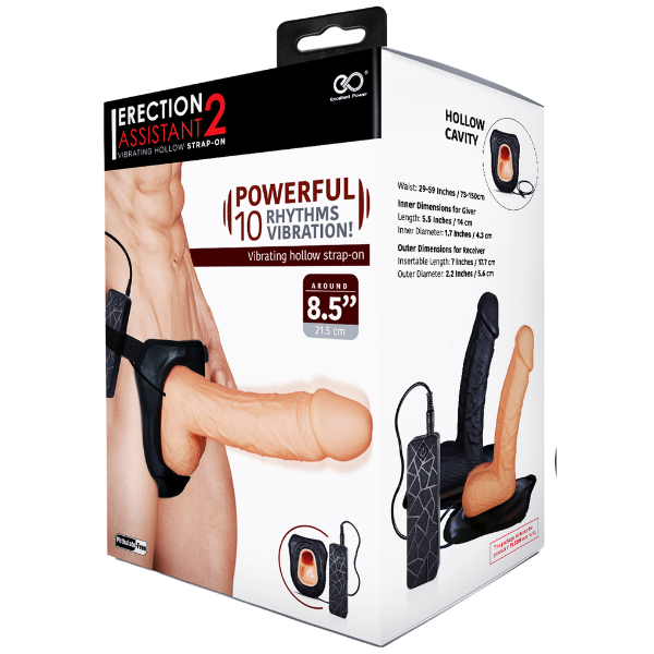 Excellent Power Erection Assistant 2 - 8.5" 10 Vibration Modes Strap-on