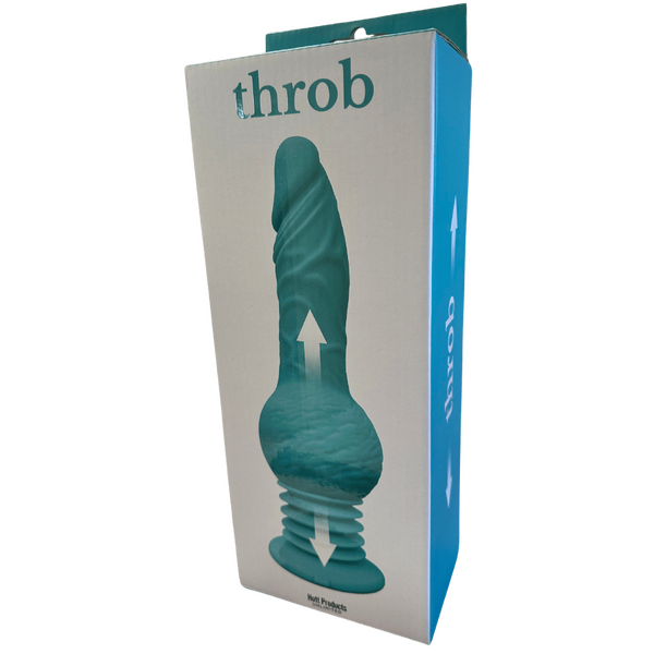 Hott Products Unlimited Throb Thrusting Vibrator 3 Throb Levels 10 Vibration Frequencies Rechargeable