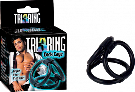 Seven Creations Tri Ring 3 Cock Cage