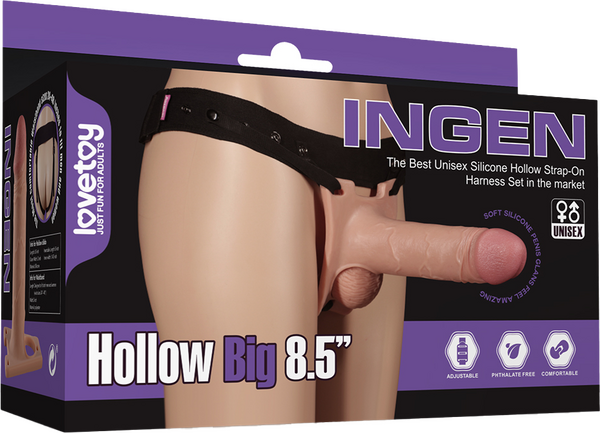 Lovetoy Hollow Big 8.5'' Strap-on