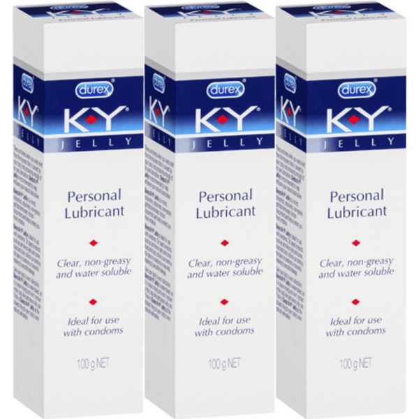 Durex K-Y Personal Lubricant (3 x 100gm)