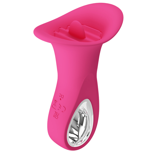 Pretty Love Clyde Oral Fun Vibrating Tongue 12 Function USB Rechargeable