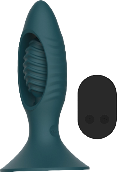 LaViva Rocket Butt Plug With Wireless 6 Vibration Modes Remote Control Rechargeable